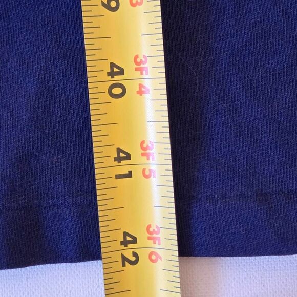 Polo Ralph Lauren Womens Short Sleeve Cotton Pocket Midi Tee Dress Navy Medium - Picture 9 of 12